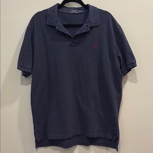 Polo Ralph Lauren - men’s.  short sleeve Polo Shirt.  Size XL.  Navy blue